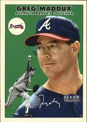 Greg Maddux #57 Baseball Cards 2000 Fleer Tradition Prices