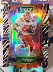 Emmitt Smith [Zebra] #91 Football Cards 2023 Panini Select Draft Picks Prices
