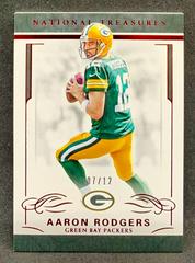 Aaron Rodgers [Jersey Number Red] #36 Football Cards 2016 Panini National Treasures Prices