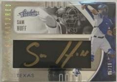Sam Huff [Black Leather Signature] #116 Baseball Cards 2021 Panini Absolute Prices