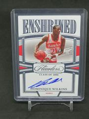 Dominique Wilkins #24 Basketball Cards 2022 Panini Flawless Enshrined Signature Prices