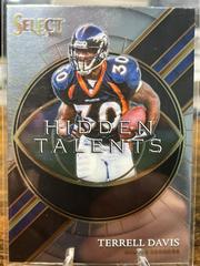 Terrell Davis #HT-13 Football Cards 2021 Panini Select Hidden Talents Prices
