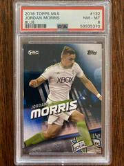 Jordan Morris [Blue] #132 Soccer Cards 2016 Topps MLS Prices