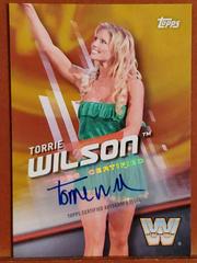 Torrie Wilson [Gold Autograph] Wrestling Cards 2016 Topps WWE Divas Revolution Prices