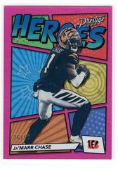 Ja'Marr Chase [Pink] #H-14 Football Cards 2022 Panini Prestige Heroes Prices