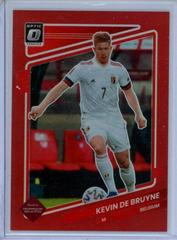 Kevin De Bruyne [Optic Red] #11 Soccer Cards 2021 Panini Donruss Road to Qatar Prices