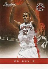 Ed Davis #33 Basketball Cards 2012 Panini Prestige Prices
