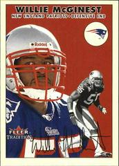 Willie McGinest #18 Football Cards 2000 Fleer Prices