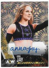 Anna Jay [Pyro Autograph] Wrestling Cards 2021 Upper Deck AEW Prices