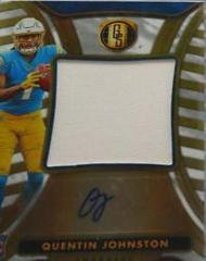 Quentin Johnston [White Gold] #RAJ-29 Football Cards 2023 Panini Gold Standard Rookie Jersey Autographs Jumbo Prices