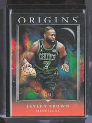 Jaylen Brown [Orange] #3 Basketball Cards 2023 Panini Origins Prices