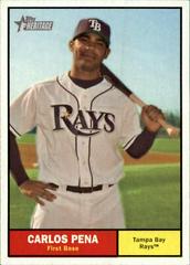 Carlos Pena #216 Baseball Cards 2010 Topps Heritage Prices