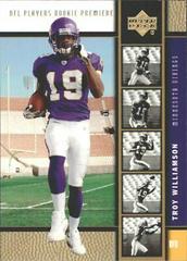 Troy Williamson [Gold] Football Cards 2005 Upper Deck Rookie Premiere Prices