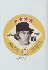 Dave Kingman #19 Baseball Cards 1978 Big T Discs Prices