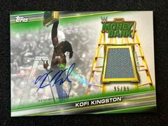 Kofi Kingston Wrestling Cards 2019 Topps WWE Money in the Bank Mat Relic Autographs Prices