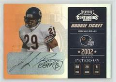 Adrian Peterson [Autograph] #101 Football Cards 2002 Playoff Contenders Prices