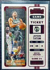 Jayson Tatum [Retail] #10 Basketball Cards 2022 Panini Contenders Prices