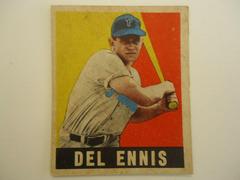 Del Ennis #49 Baseball Cards 1948 Leaf Prices