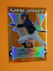 Brice Turang [Autographs] Baseball Cards 2018 Leaf Valiant Prices