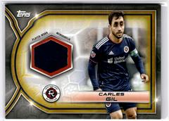 Carles Gil [Gold] #R-CG Soccer Cards 2023 Topps MLS Relics Prices