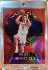 Josh Giddey [Red Flood] #12 Basketball Cards 2021 Panini Obsidian Tunnel Vision Prices