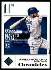 Amed Rosario #52 Baseball Cards 2018 Panini Chronicles Prices