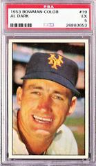 Al Dark #19 Baseball Cards 1953 Bowman Color Prices