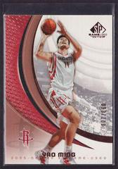 Yao Ming Bronze Basketball Cards 2005 SP Game Used Prices