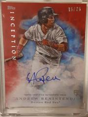 Andrew Benintendi [Autograph Red] #106 Baseball Cards 2017 Topps Inception Prices
