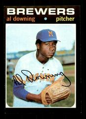 Al Downing #182 Baseball Cards 1971 Topps Prices