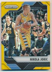 Nikola Jokic [Gold Prizm] Basketball Cards 2016 Panini Prizm Prices
