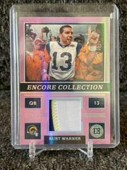 Kurt Warner [Pearl] Football Cards 2022 Panini Encased Encore Collection Prices