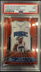 Paolo Banchero [Red Wave] #30 Basketball Cards 2022 Panini Contenders Optic Uniformity Prices