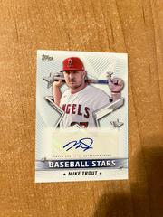 Mike Trout #BSA-MT Baseball Cards 2022 Topps Baseball Stars Autographs Prices