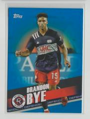 Brandon Bye [Blue] Soccer Cards 2022 Topps MLS Prices