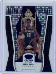 Bol Bol [Blue] #22 Basketball Cards 2019 Panini Crown Royale Rookie Royalty Prices