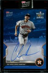 Chas McCormick [Autograph] #WS-13B Baseball Cards 2022 Topps Now World Series Champions Prices