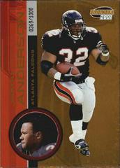 Jamal Anderson #8 Football Cards 2001 Pacific Invincible Prices