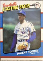 Dwight Gooden #19 Baseball Cards 1987 Fleer Exciting Stars Prices