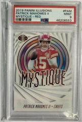 Patrick Mahomes II [Red] #PAM Football Cards 2019 Panini Illusions Mystique Prices