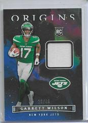 Garrett Wilson [Blue] #ROP-GWI Football Cards 2022 Panini Origins Rookie Patches Prices
