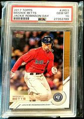 Mookie Betts #JRD-3 Baseball Cards 2017 Topps Jackie Robinson Day Prices