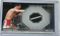 Dominick Cruz #FM-DC Ufc Cards 2012 Topps UFC Knockout Fight Mat Relics Prices