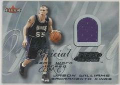 Jason Williams #NNO Basketball Cards 2000 Fleer Feel the Game Prices