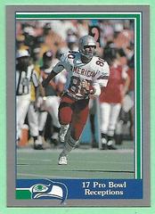 17 Pro Bowl Receptions #73 Football Cards 1989 Pacific Steve Largent Prices