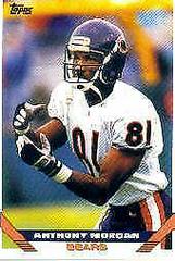Anthony Morgan #348 Football Cards 1993 Topps Prices