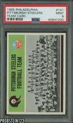 Pittsburgh Steelers Football Cards 1965 Philadelphia Prices