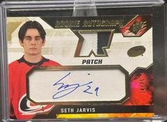 Seth Jarvis [Patch] #SJ Hockey Cards 2021 SPx Rookie Auto Jersey Prices