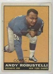 Andy Robustelli #90 Football Cards 1961 Topps Prices