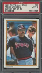 Reggie Jackson #54 Baseball Cards 1987 Topps All Star 60 Prices
